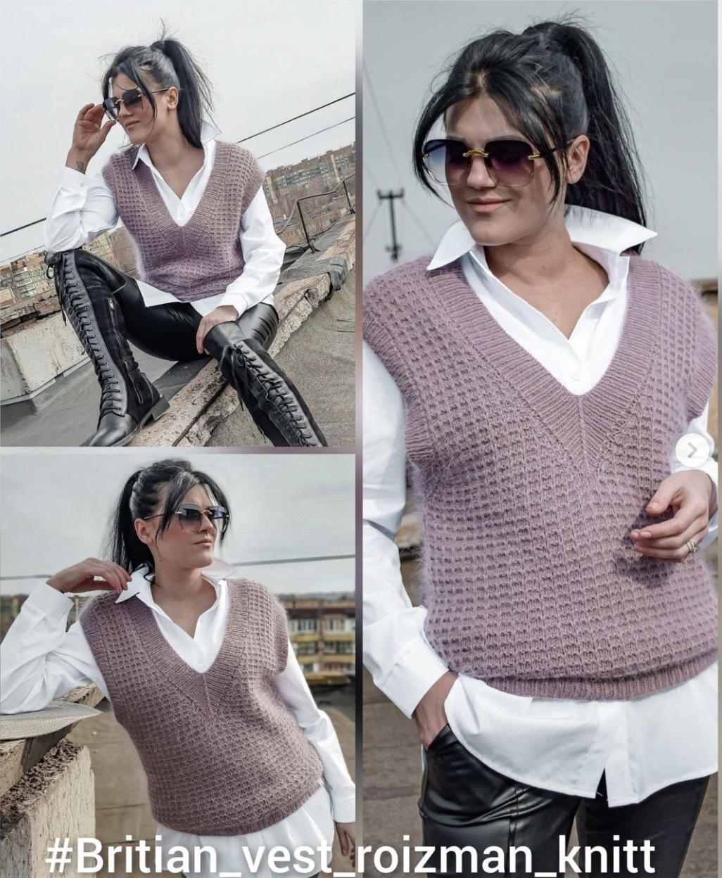 [roizman_knitt] Жилет Britian vest (Anna Roizman)