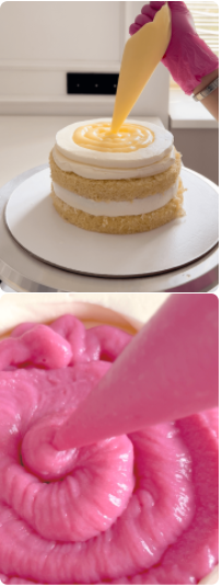 Курд из цитрусовых/малины (Юлия Куклина)