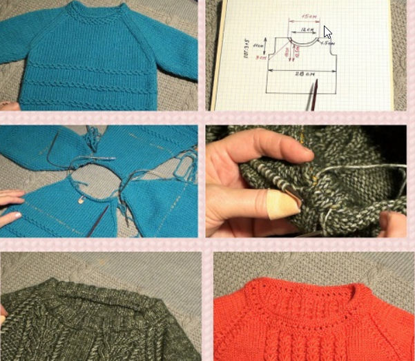 [Шерстяные истории] Часть 26. Реглан снизу. Раздел 2 (Валентина Симченкова)