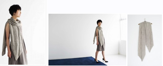 [Вяжи.ру] Шестиугольный палантин