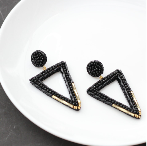 [Вышивка] Серьги Геометрия (christie_jewelry)