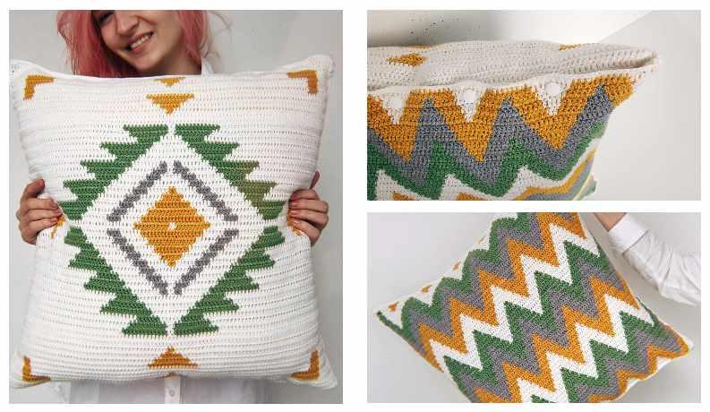 [lena_kotikova] Чехол для подушки SouthWest Pillow Cover (Лена Котикова)