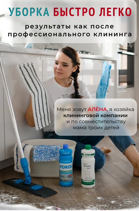 Обучающий курс по профессиональной уборке дома (Алена Внукова), фото 1 из 1.