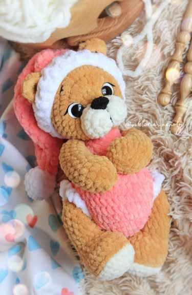 Сонный медвежонок (Виктория Тайшина)