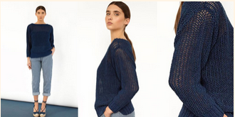 [Вяжи.ру] Джемпер спицами Anchor (Ким Харгривз)