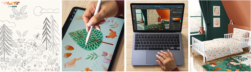 [Domestika] Дизайн для детей. Создание игровых узоров (Тати Абаурре)