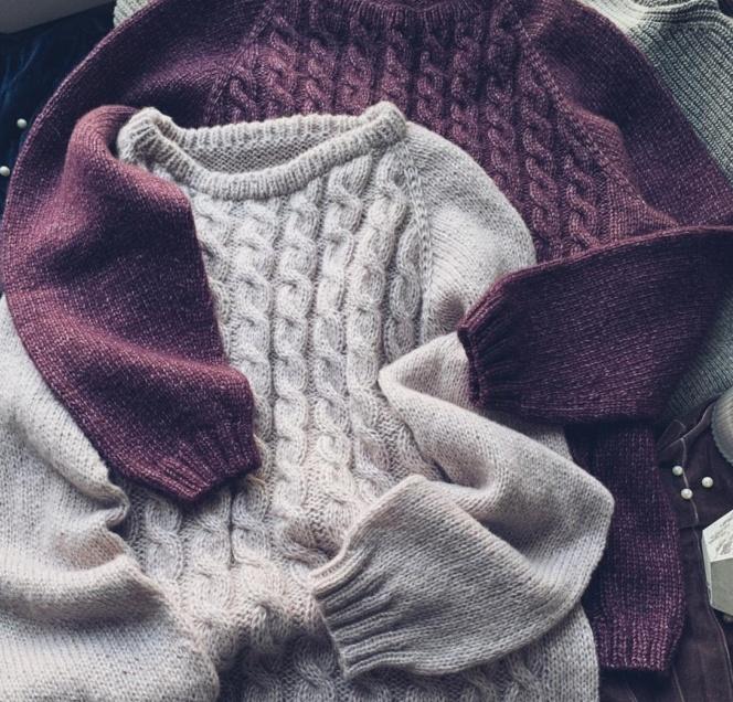 Мастер класс Свитер Big Marshmallow sweater (lubli.knit)