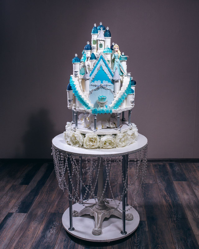 [personal.konditer] Шоу торт замок Эльзы (Юлианна Сухотерина)
