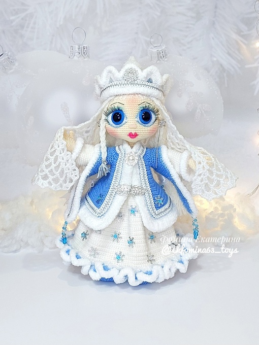 (Вязаный мирок феи)  Кукла Госпожа метелица (Екатерина Фомина)