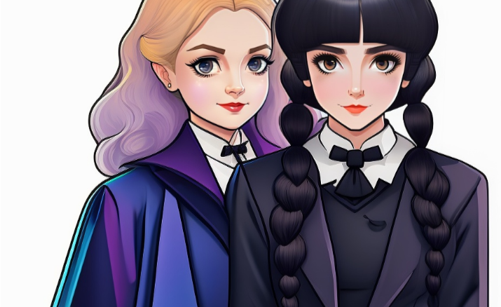 [Twenty - five toys] Wednesday & Enid (София Покровская)