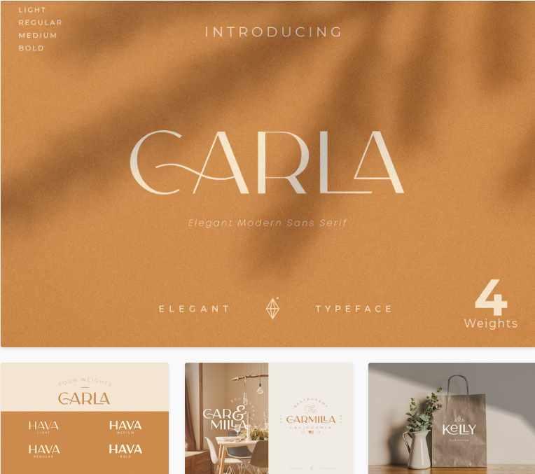 [Envato Market] Карла Санс - Элегантный шрифт