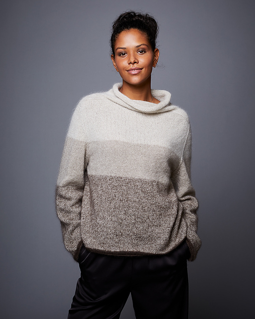 [vjazhi.ru] Пуловер оверсайз Mailin (Ламана)