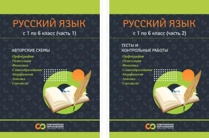 Русский язык для 1-7 классов. Тариф Учебник 1-6 класс. Обе части (Марина Сорокина)