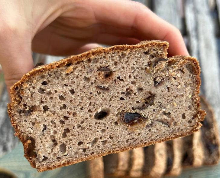 [Happy_sweets_aliya] Идеальный кекс/хлеб из зеленой гречки