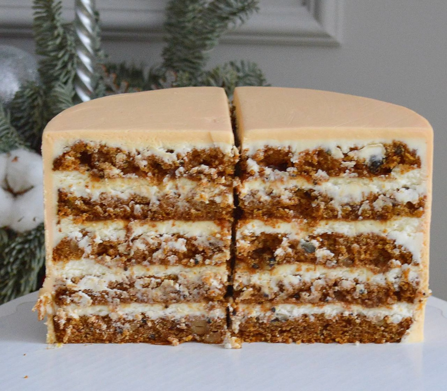 Торт Морковный с карамелью  (Дарья Семененко)