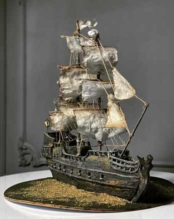 Торт-Корабль «Черная Жемчужина» (Елена Гнут, Екатерина Герасимова)