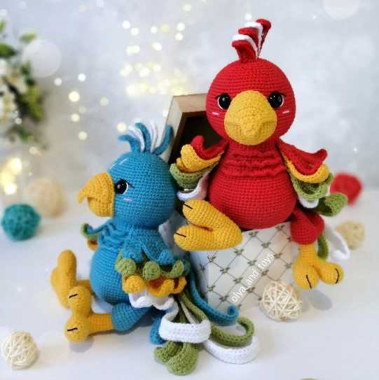 Попугайчик Ричи (Ольга Шкарлатюк)