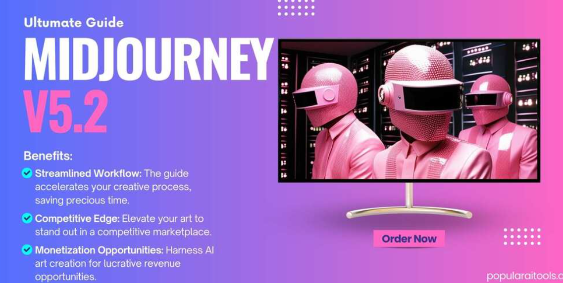 [popularaitools.gumroad] Руководство по Midjourney V5.2, советы и рекомендации