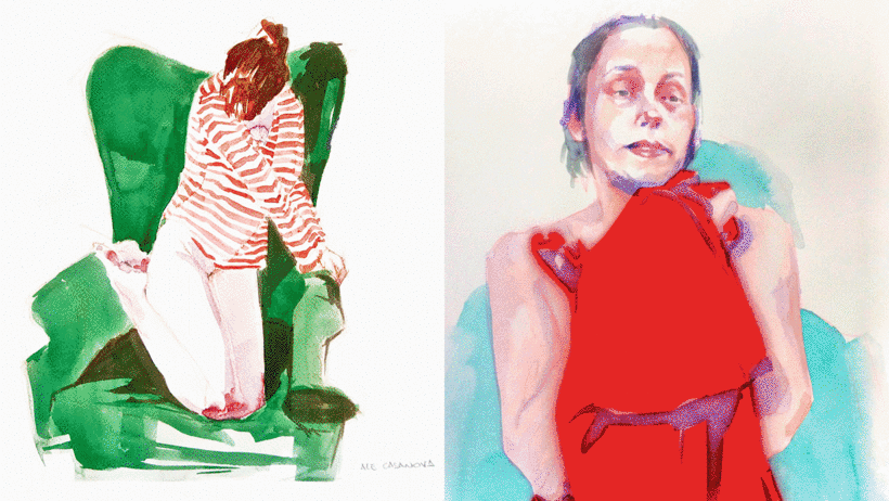 [Domestika] Человеческая фигура акварелью / The Human Figure in Watercolor (Ale Casanova, Але Казанова), фото 1 из 1.