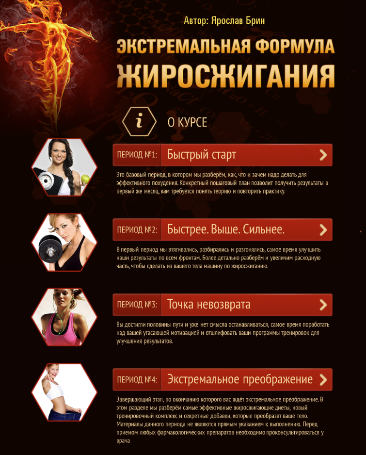 Экстремальная формула жиросжигания (Ярослав Брин)