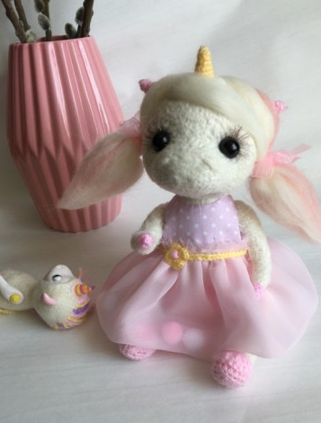 [olaola] Единорожка Маргошка. Крючок (Ольга Сайкевич)