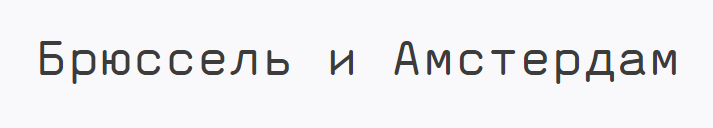 [ГМИИ им. Пушкина] Брюссель и Амстердам (Полина Арциховская-Кузнецова)