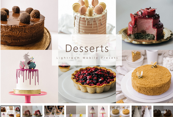 Пресеты Desserts (cosechapro)