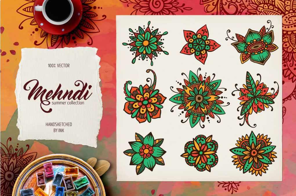 [Envato Market] Мехнди. Летняя Коллекция 02