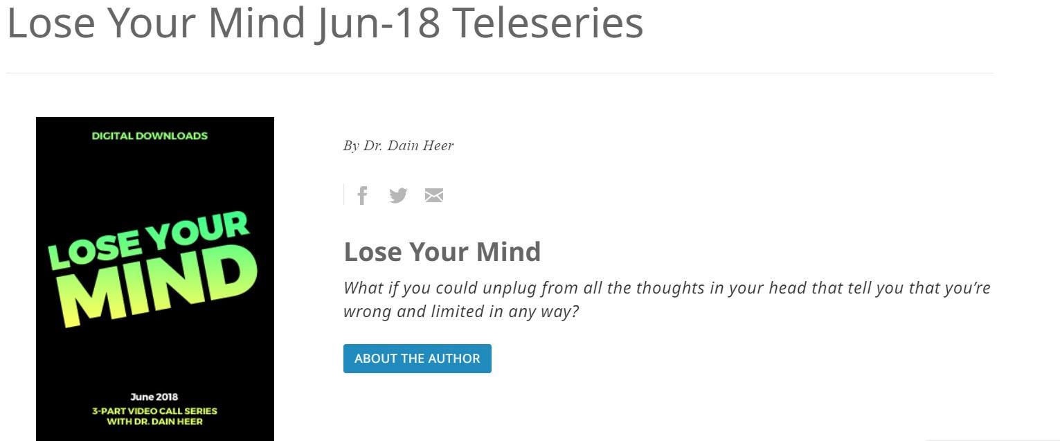 [Access] Сойди с ума - Lose Your Mind (Дейн Хир)