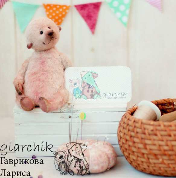 МК по созданию мишки Тедди (glarchik Лариса Гаврикова)