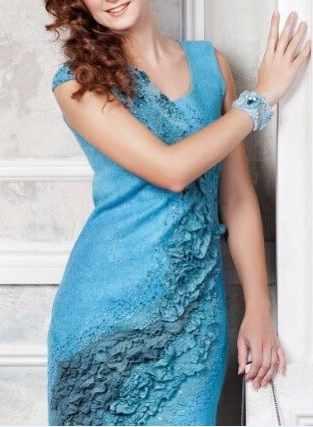 Платье с шёлковыми драпировками (Юлия Хабарова), фото 1 из 1.