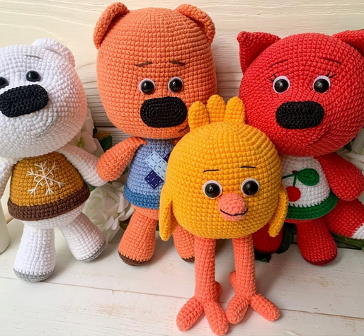 Вязаные игрушки. Мастер-класс на всех героев (happytoys_for_you)