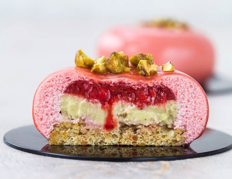 Клубничное облако с фисташкой (рецепт) (Анна Томильчик)