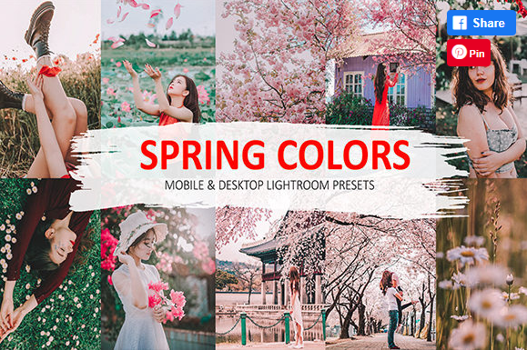 [Creativefabrica] Spring Lightroom & Mobile Preset
