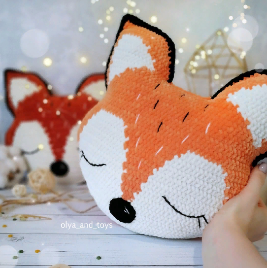 Подушка-Лисичка (Ольга Шкарлатюк)