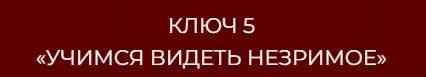13 ключей к силе. Ключ 5 «Учимся видеть незримое» (Владислав Череватый)