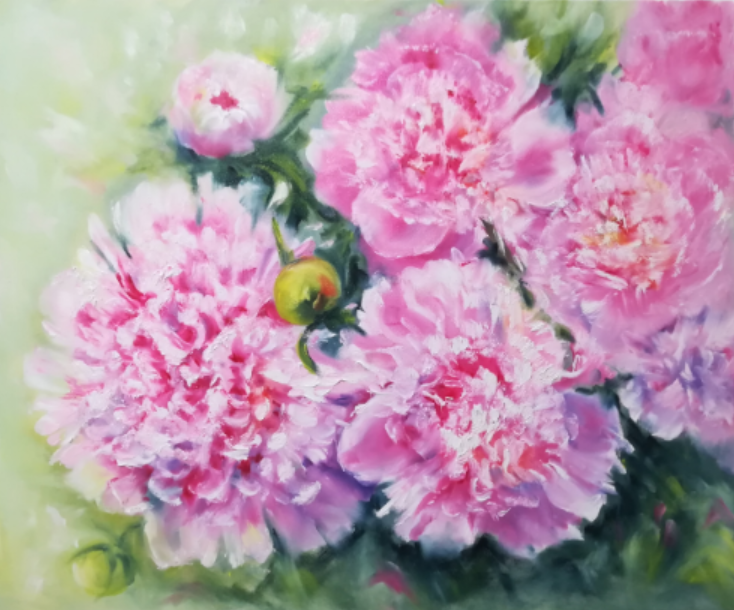 Розовые пионы (Наталья Матвеева)