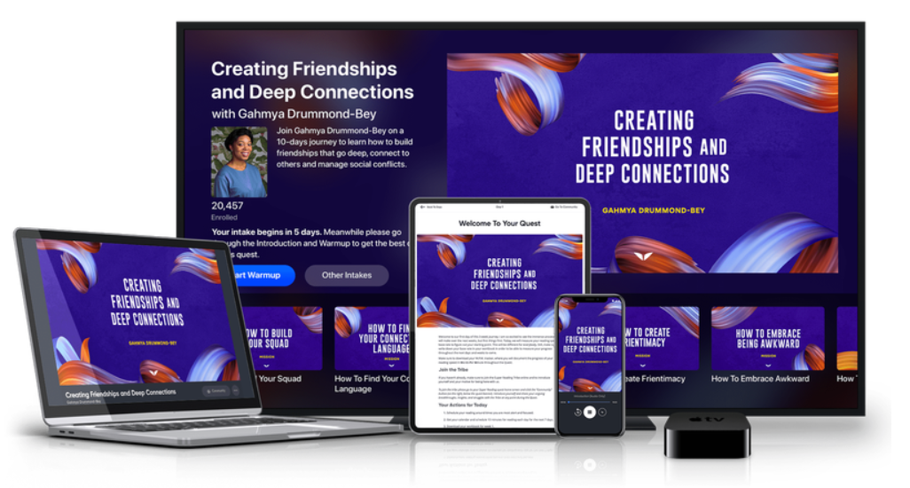[Mindvalley] Creating Friendship and Deep Connections for Teens (Gahmya Drummond-Bey)