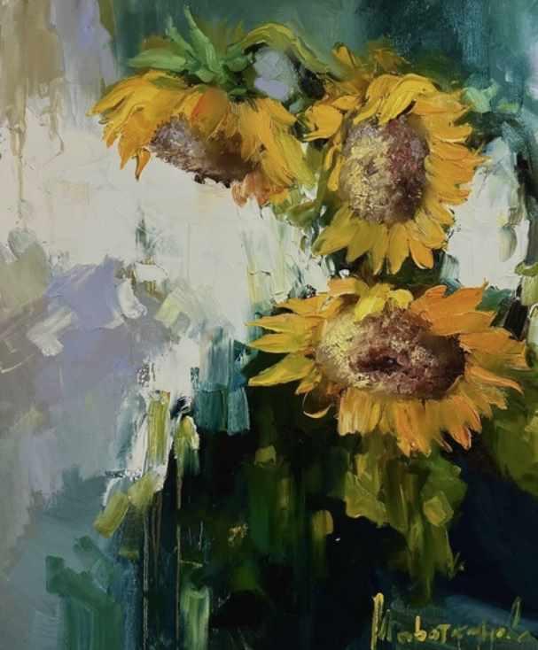 Подсолнухи (Анна Маратканова)