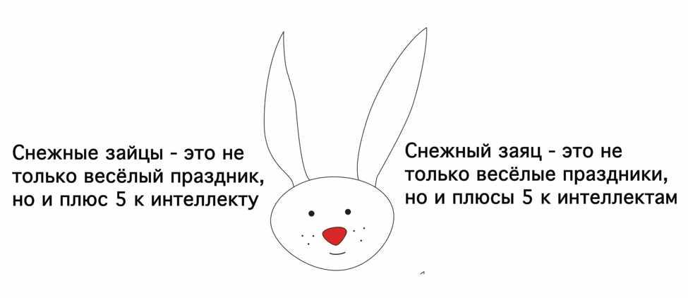 Осторожно, снежные зайцы (Юля Луговская)