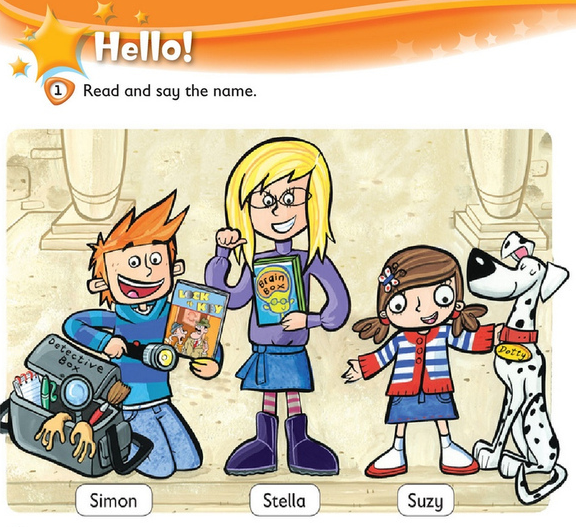 [My English School48] Подробный гайд для учебника "Kid's box 3", юнит Hello (Инесса Черникова)