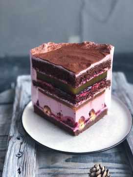 [imbir_gvozdika] Торт Лиловый бергамот (Наталья Оленникова)