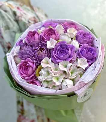 [samarina_dessert] Курс по зефирным букетам Эстетика зефирных цветов. Тариф Продвинутый (Галина Самарина), фото 1 из 1.