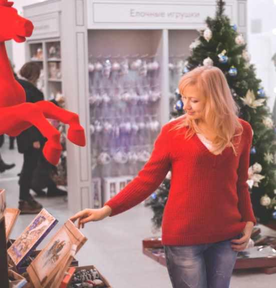 Пуловер Red (Анна Котова, knittedbird)