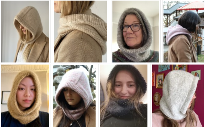 [Вяжи.ру] Теплый капюшон Harris