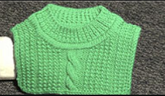 [Шерстяные истории] Часть 6. Современные способы обработки круглой горловины спицами (Валентина Симченкова)