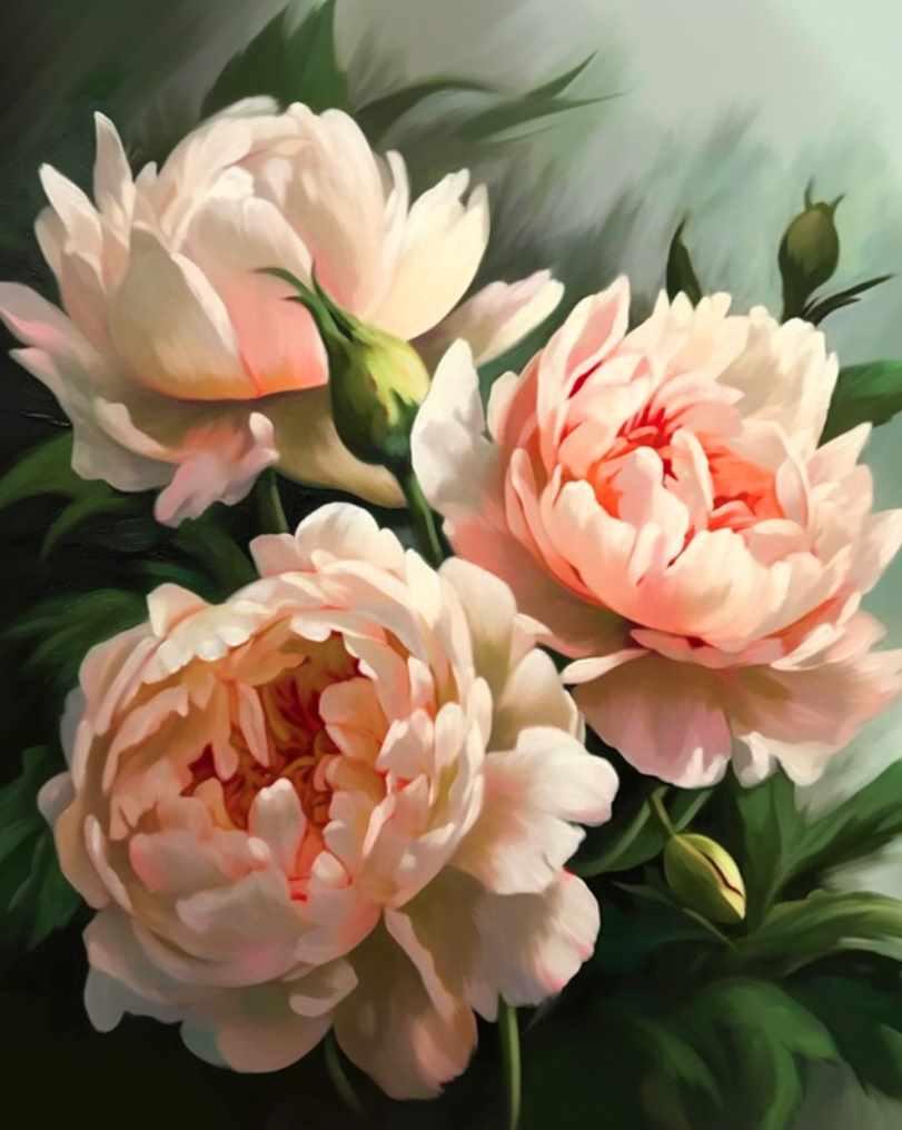 [ZartSchool] Розовые пионы (Татьяна Зубова)