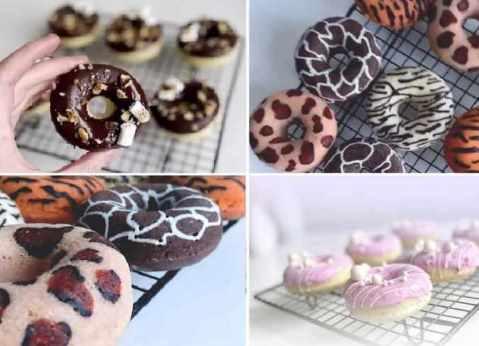 Бисквитные пончики (Марфа Матвейчук) @endomarfin