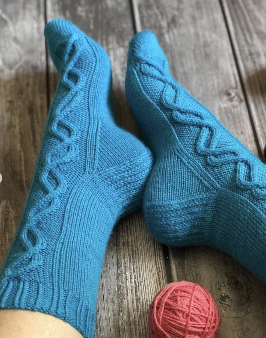 [_natali.knit_] Носки Silver (Наталья Антонова)