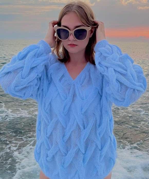 [le_fil_du_destin] Джемпер Морские барханы